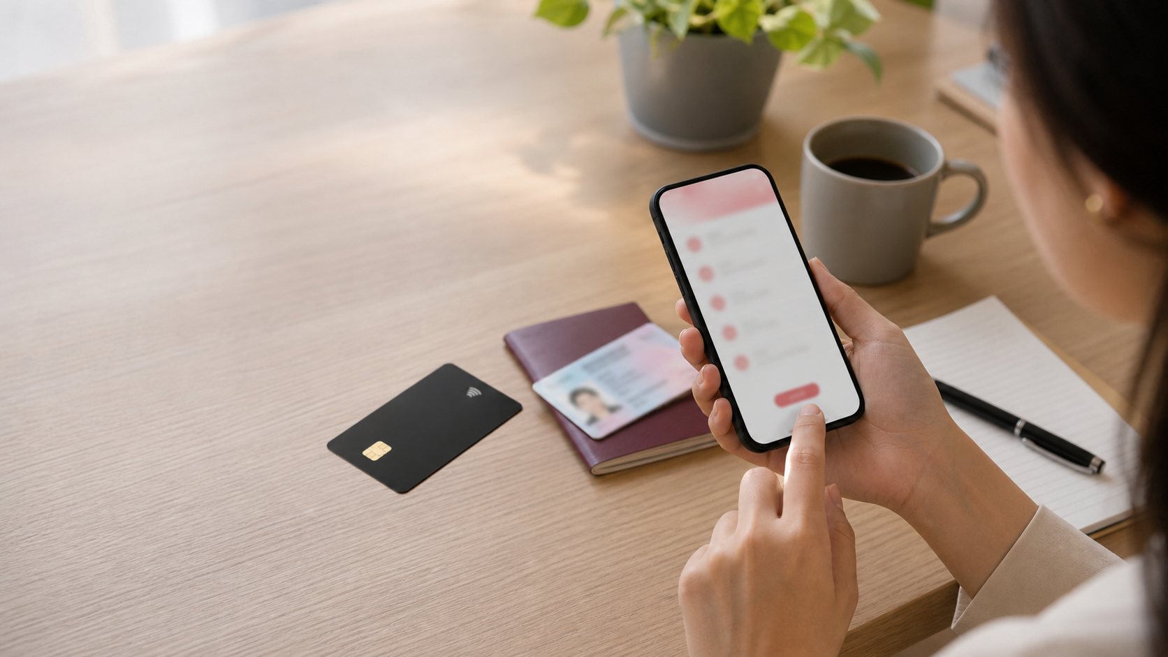 RedotPay physical card delivery guide image